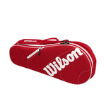 Raquetero Wilson Advantage Team Triple Bag Rojo