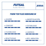 Botines Joma Top Flex Rebound Futsal Hombre