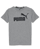 Remera Puma M/C Logo Tee B Gris Junior