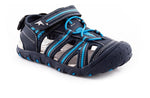 Zapatillas Montagne Wind C/Velcro Azul Junior