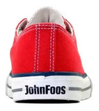 Zapatillas John Foos Lona Color Rojo Unisex
