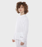 Camiseta Termica Montagne Flynn Blanco Junior
