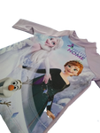 Remera Uv Disney Frozen Supplex Lila Claro Junior